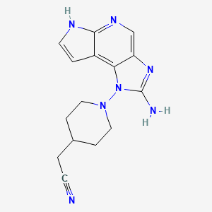 molecular formula C15H17N7 B15137827 Jak1-IN-10 