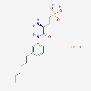 molecular formula C16H28BrN2O4P B15137839 W140 (hydrobromide) 