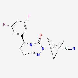 molecular formula C17H14F2N4O B15137852 Ripk1-IN-21 