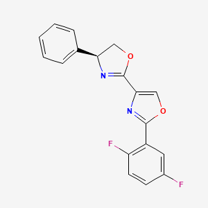 molecular formula C18H12F2N2O2 B15137879 Antifungal agent 78 