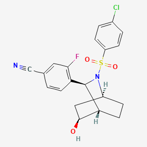 molecular formula C20H18ClFN2O3S B15137896 Psen1-IN-2 