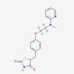 molecular formula C18H19N3O3S B15137921 Rosiglitazone-d4 