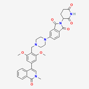 molecular formula C36H35N5O7 B15137936 PROTAC BRD9 Degrader-7 