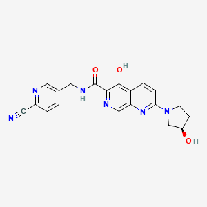 molecular formula C20H18N6O3 B15137954 Phd-IN-3 