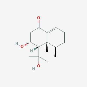 molecular formula C15H24O3 B15137959 Nardosinonediol 