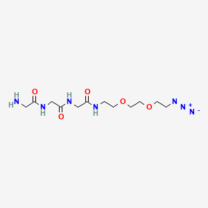 Gly-Gly-Gly-PEG2-azide