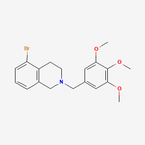 molecular formula C19H22BrNO3 B15137983 Antitumor agent-109 