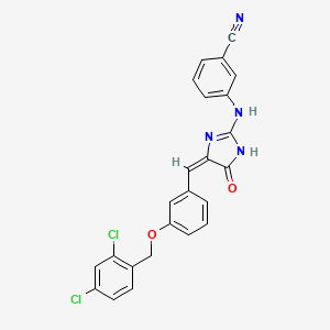 molecular formula C24H16Cl2N4O2 B15137984 PI5P4K-|A-IN-2 