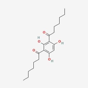 molecular formula C20H30O5 B15138026 Anti-MRSA agent 8 CAS No. 3118-36-3