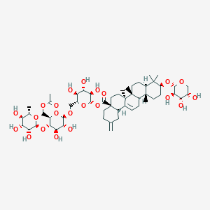 molecular formula C54H84O22 B15138061 ciwujianoside D2 CAS No. 114892-57-8