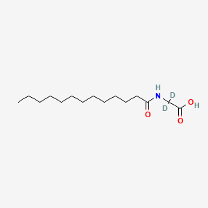 N-(1-Oxotridecyl)glycine-d2