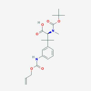 molecular formula C21H30N2O6 B15138137 SC209 intermediate-1 