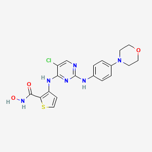 molecular formula C19H19ClN6O3S B15138198 Vegfr-IN-4 