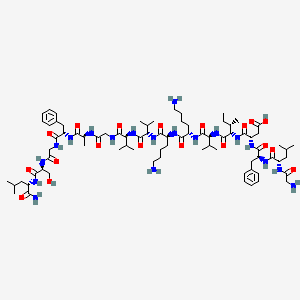 molecular formula C79H129N19O19 B15138223 Aurein 2.5 