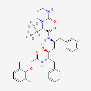 molecular formula C37H48N4O5 B15138280 Lopinavir-d7 