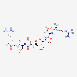 molecular formula C30H55N13O12 B15138287 Rtspssr 