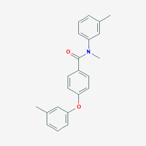 molecular formula C22H21NO2 B15138298 11|A-Hsd2-IN-2 