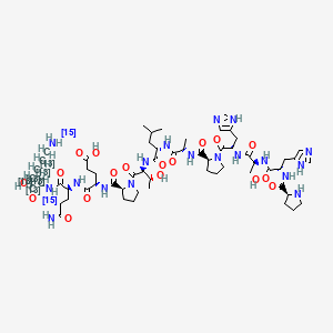 PHSHPALTPEQK-(Lys-13C6,15N2)