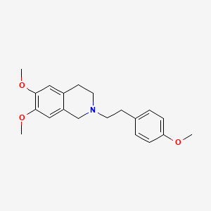 molecular formula C20H25NO3 B15138336 Antidepressant agent 5 