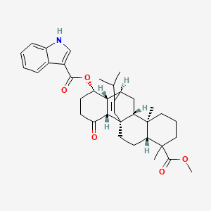 molecular formula C36H45NO5 B15138371 AChE-IN-43 