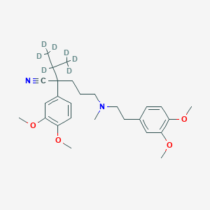 molecular formula C27H38N2O4 B15138418 Verapamil-d7 