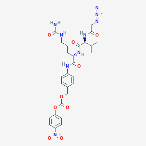 molecular formula C27H33N9O9 B15138444 N3-VC-Pab-pnp 