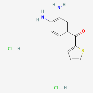 (3,4-Diaminophenyl)-(2-thienyl)methanone dihydrochloride