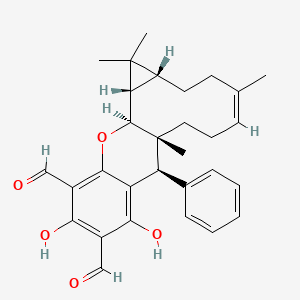 molecular formula C30H34O5 B15138523 Psiguadial D 