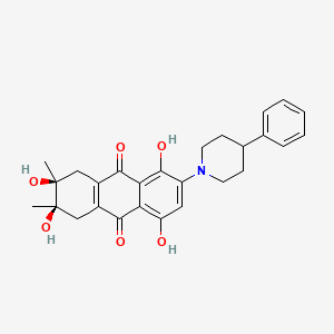 molecular formula C27H29NO6 B15138550 Zikv-IN-6 