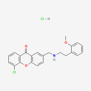 molecular formula C23H21Cl2NO3 B15138587 Sirt2-IN-12 