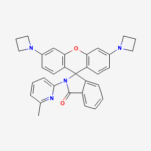 molecular formula C32H28N4O2 B15138588 LysoSR-549 