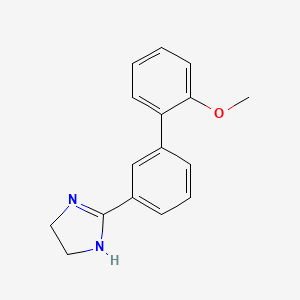 molecular formula C16H16N2O B15138683 5-HT7R antagonist 2 