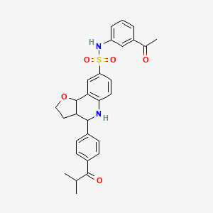 molecular formula C29H30N2O5S B15138712 Mdm2/xiap-IN-3 