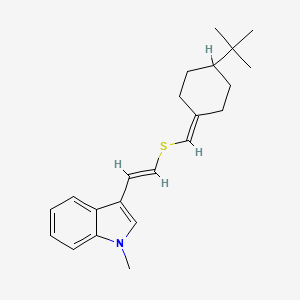 molecular formula C22H29NS B15138713 AChE-IN-54 