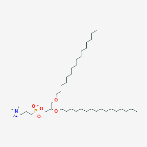 2,3-Dihexadecoxypropoxy-[3-(trimethylazaniumyl)propyl]phosphinate