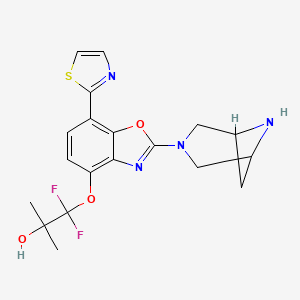 molecular formula C19H20F2N4O3S B15138799 Pde4-IN-14 