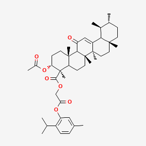 molecular formula C44H62O7 B15138813 Anti-inflammatory agent 61 