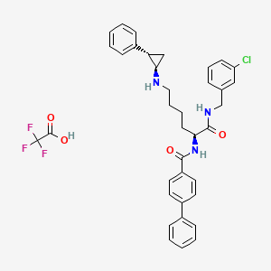 molecular formula C37H37ClF3N3O4 B15138902 Ncd38 (tfa) 