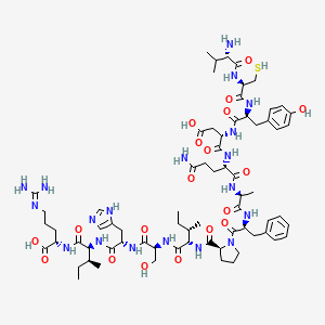 molecular formula C70H105N19O19S B15138920 Connexin mimetic peptide 40,37GAP26 