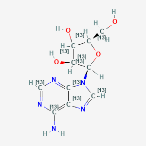 molecular formula C10H13N5O4 B15138984 Adenosine-13C10 