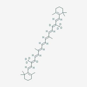 molecular formula C40H56 B15139026 beta-Carotene-d8 