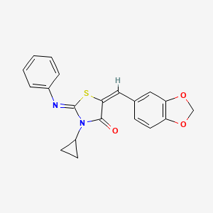 molecular formula C20H16N2O3S B15139067 Glycation-IN-1 