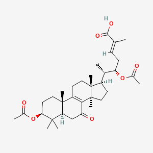 molecular formula C34H50O7 B15139080 Ganorbiformin B 