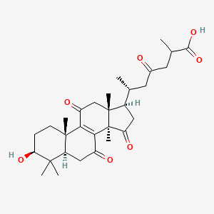 molecular formula C30H42O7 B15139138 Ganoderic Acid Am1 