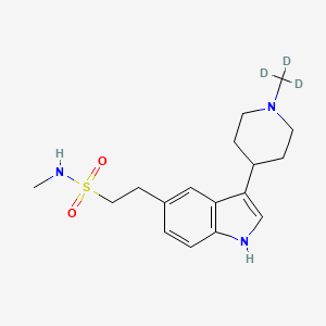 molecular formula C17H25N3O2S B15139163 Naratriptan-d3 