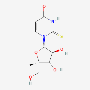 1-[(2R,3S,5R)-3,4-dihydroxy-5-(hydroxymethyl)-5-methyloxolan-2-yl]-2-sulfanylidenepyrimidin-4-one