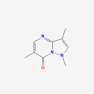 molecular formula C9H11N3O B1513927 1,3,6-Trimethylpyrazolo[1,5-a]pyrimidin-7(1H)-one 