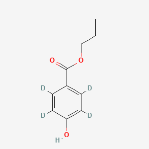 molecular formula C10H12O3 B15139270 Propylparaben-d4 