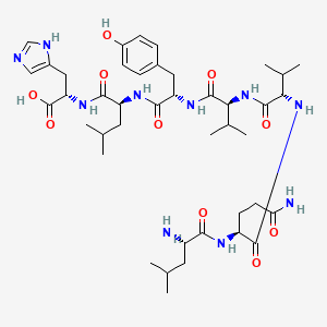 molecular formula C42H66N10O10 B15139439 Vicatertide 