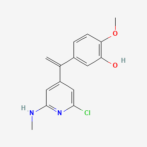 molecular formula C15H15ClN2O2 B15139534 Tubulin polymerization-IN-14 